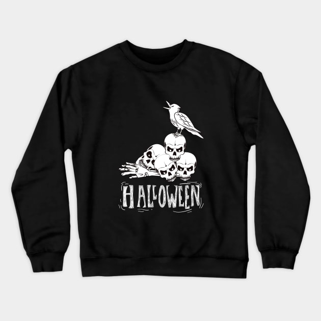 halloween Crewneck Sweatshirt by attire zone